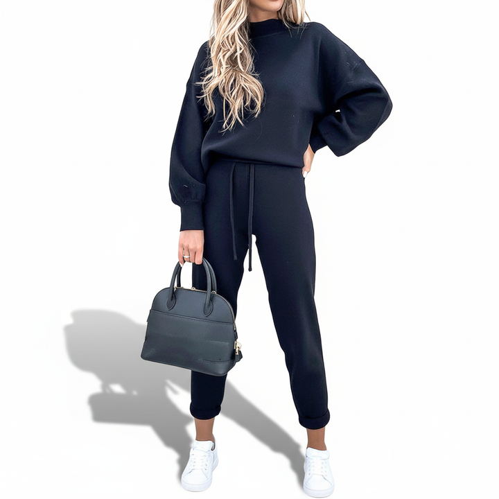 Oversized two-piece loungewear set for women, Margarete, in a versatile color