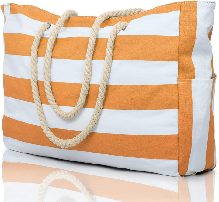 Durable sandproof beach tote for women, excellent for sports gear.
