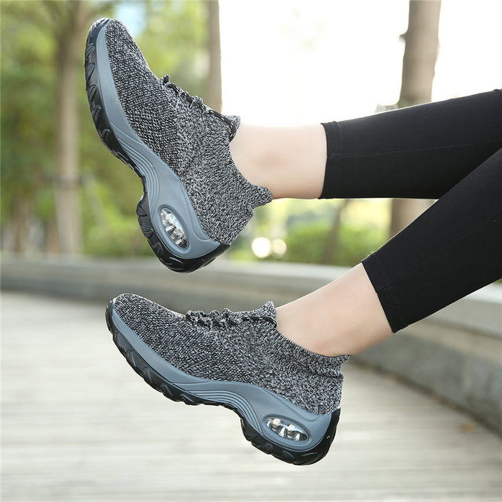 Women's comfort sneakers with advanced arch support, designed for pain relief & healthy feet.