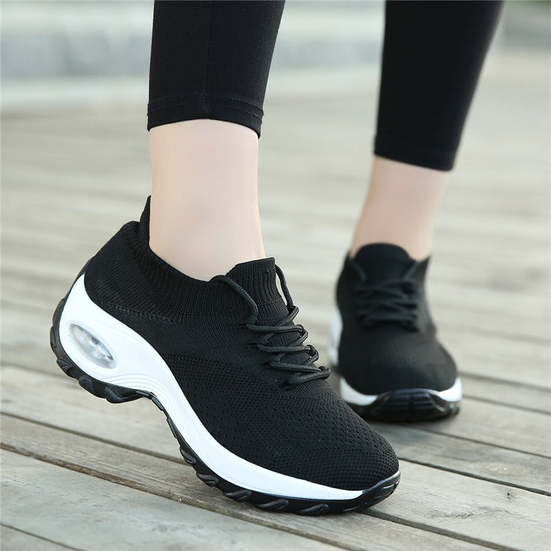 Stylish women's comfort sneakers, perfect for pain relief, arch support, and healthy feet.