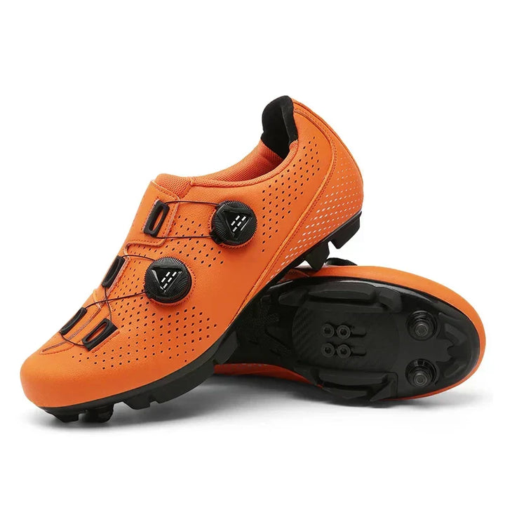 Premium women's athletic footwear: performance cycling shoes for road & trail. Comfortable, durable, adjustable fit.