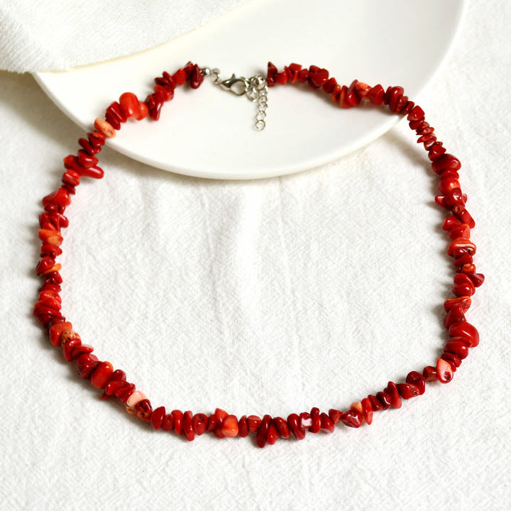 Unique polished crystal pendant necklace, natural stone jewelry for women, a statement piece.