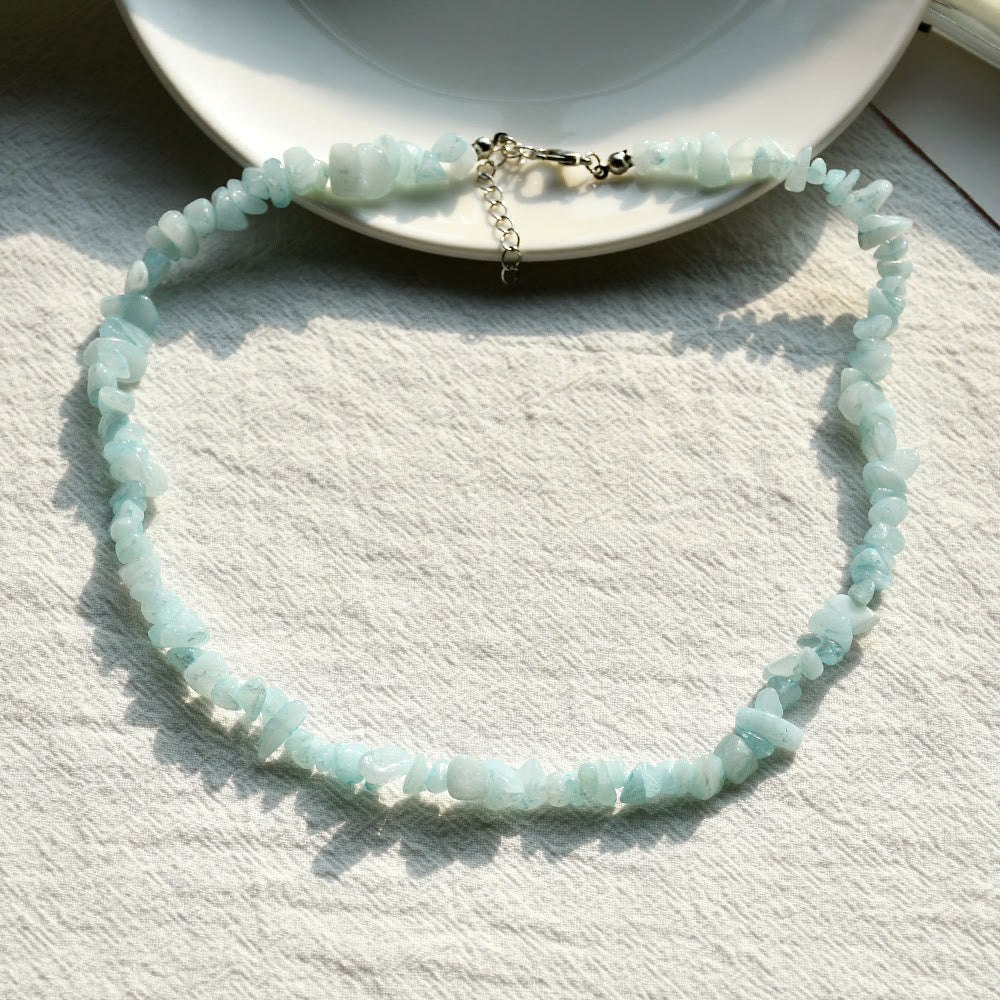 Polished crystal pendant, natural stone necklace for women, ideal for layering.
