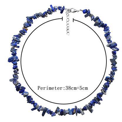 Women's polished crystal pendant necklace, natural stone, a meaningful fashion gift.