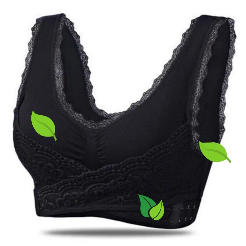 PosturaFit women's bra with superior back support for better posture and a natural, radiant cleavage.