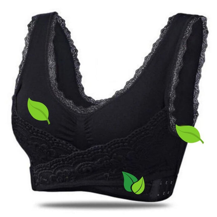 PosturaFit women's bra with superior back support for better posture and a natural, radiant cleavage.