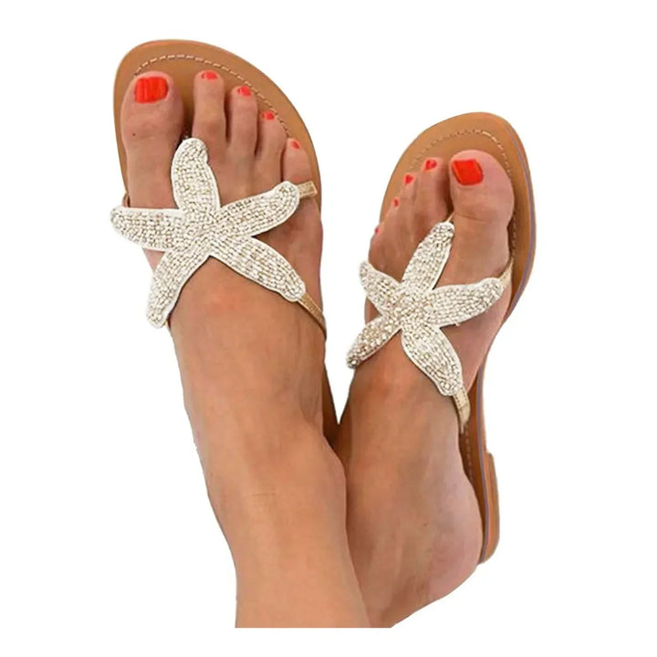Chic metallic Primrose women's slide sandals, perfect for effortless summer style.