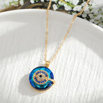 Evil Eye#Round Gold