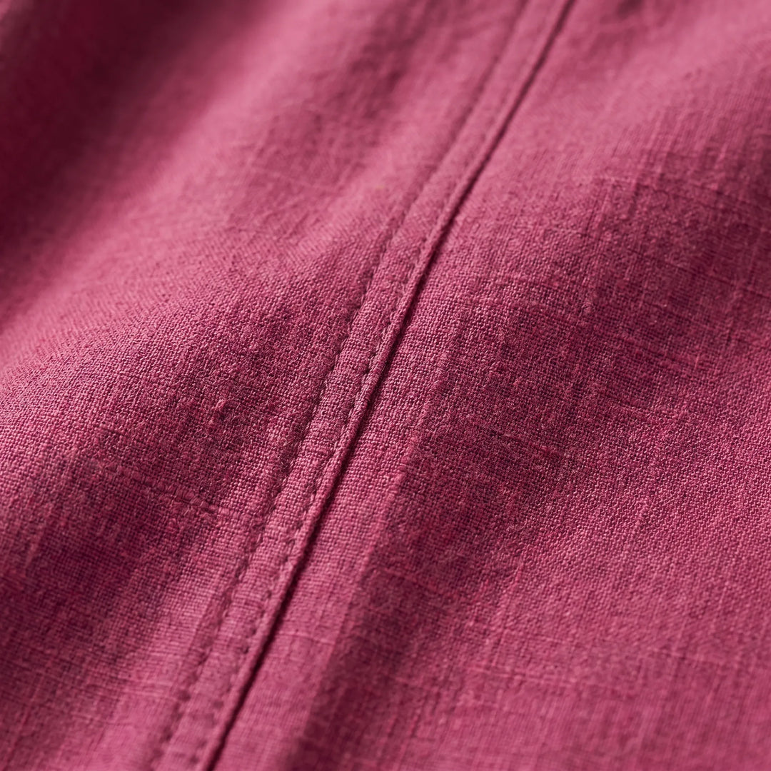 Full-length women's pull-on barrel pants, relaxed fit, featuring a comfortable elastic waist.