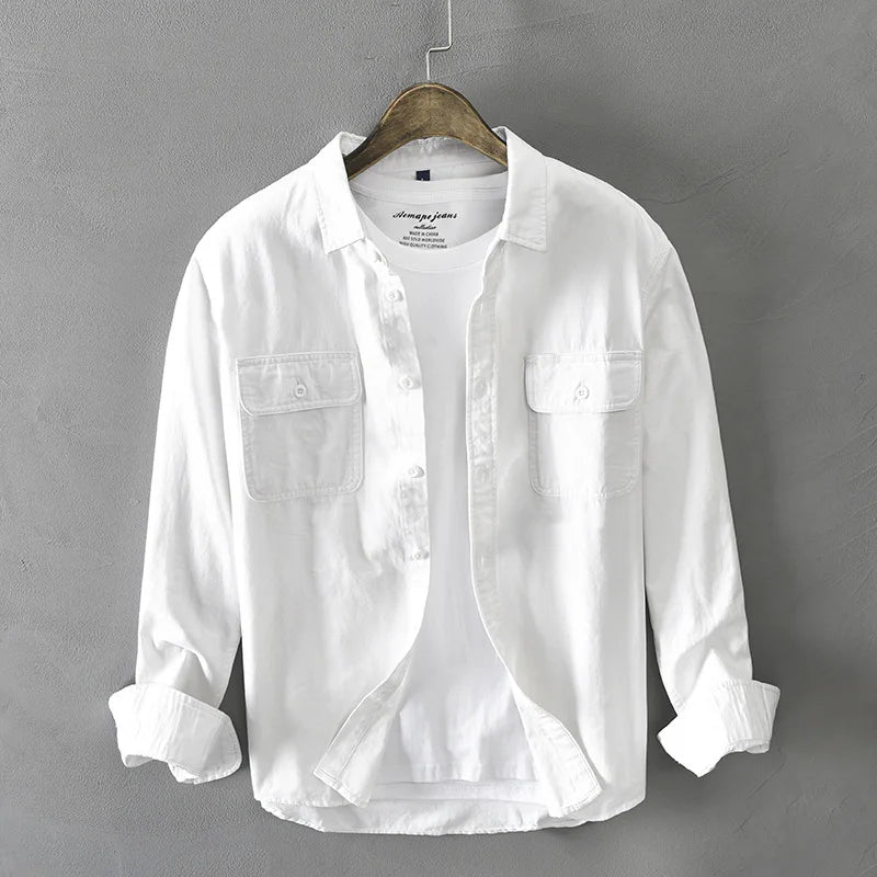 Lightweight long-sleeve women's capri shirt with button-down front. Great for beachwear or everyday summer fashion.