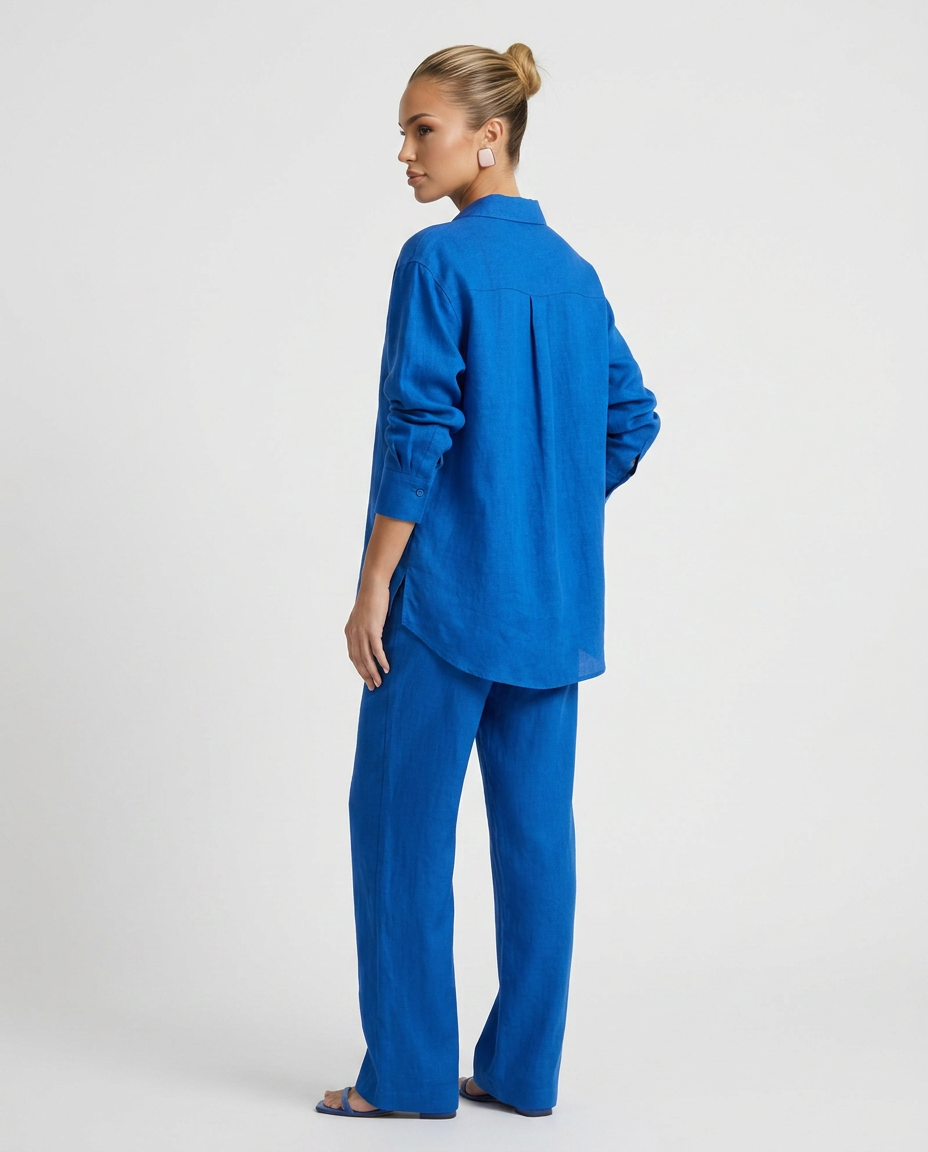 Women's coordinated leisure wear set, a relaxed fit two-piece for ultimate comfort.