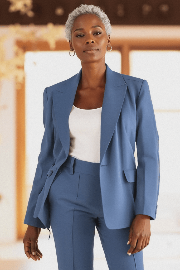 Women's relaxed fit two piece set in a breathable fabric, perfect for casual everyday wear.