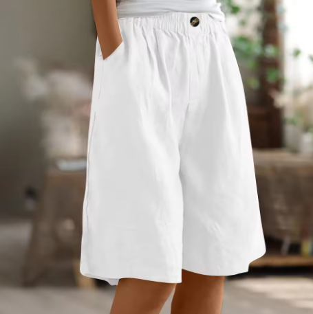Women's Renee shorts, elastic waist, ultimate comfort and casual style for warm weather.