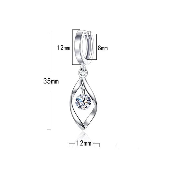 Women's 925 silver retro Halloween dangle earrings. Spooky chic holiday accessory and unique costume jewelry.