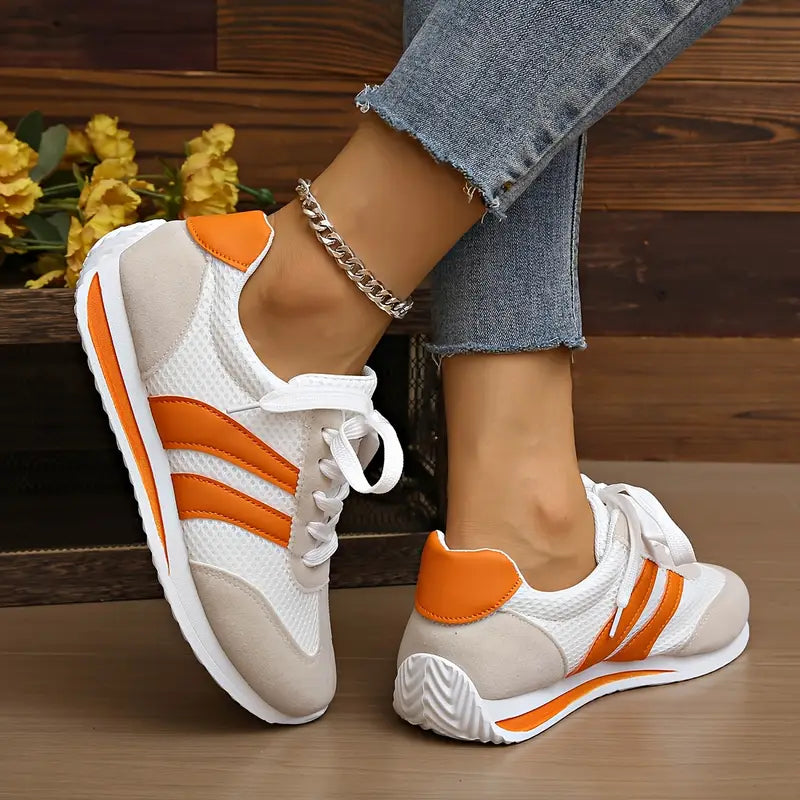 Versatile women's retro Zippa sneakers, great for casual outfits, walking, and active lifestyles.