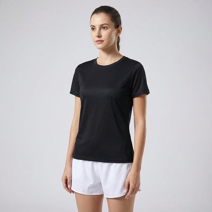 Sadie short sleeve sport shirt for women, lightweight and quick-drying, perfect for active lifestyles