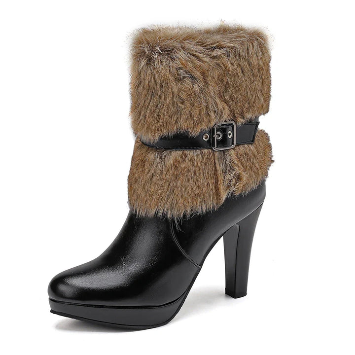 Women's Savanna heel dress boots, perfect for fall fashion. Elegant and versatile ankle boots for women.