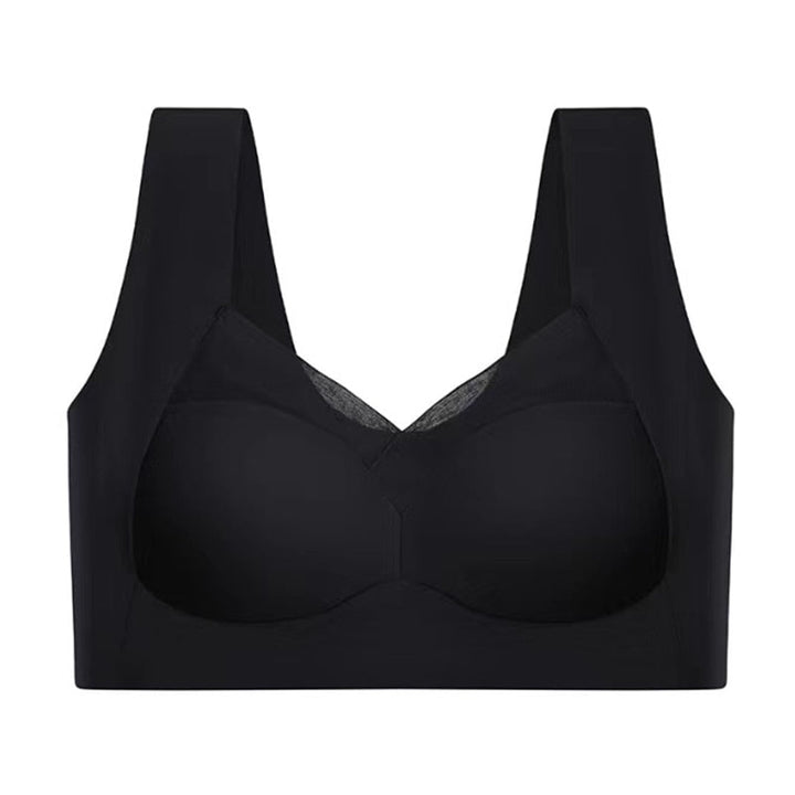 Everyday seamless comfort bra, ideal for active women needing wireless support.