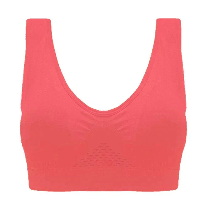 Full coverage seamless comfort bra, offering invisible and soft wire-free support.