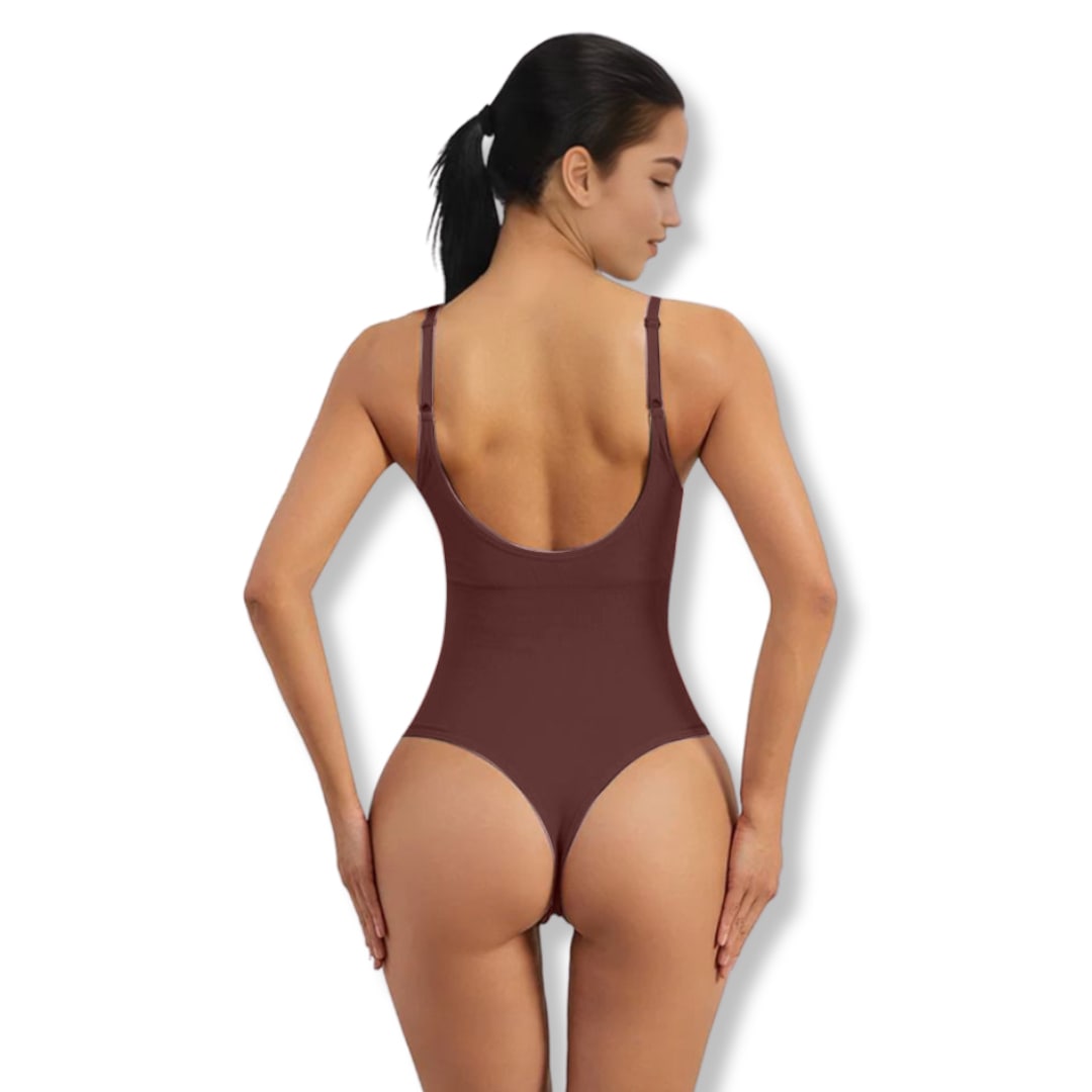 Women's seamless shapewear bodysuit, perfect for tummy and waist shaping.