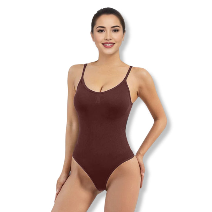 Invisible thong bodysuit, corrective & slimming, for women's undergarment.