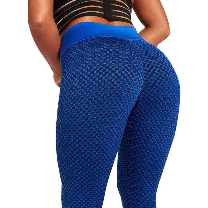 Women's seamless high-waist performance leggings for yoga & gym workouts. Comfortable activewear for fitness.