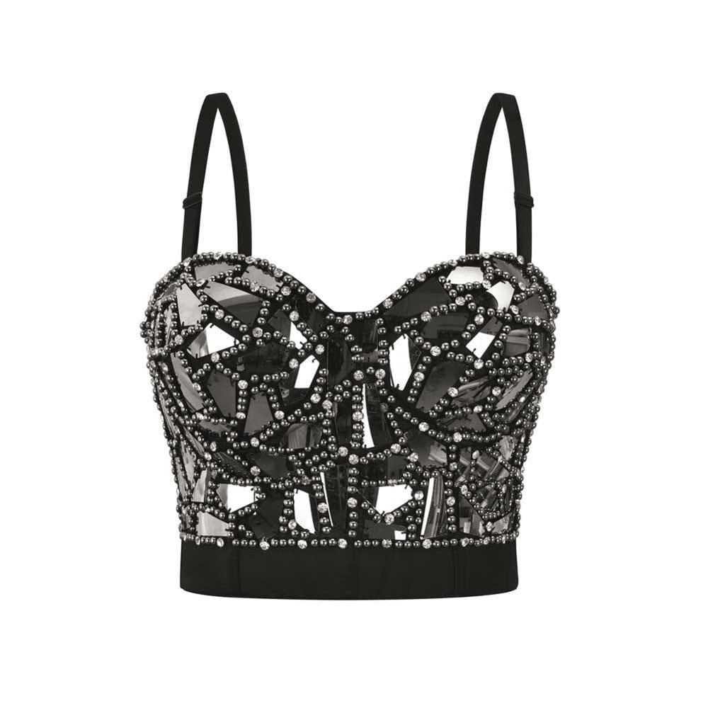 Women's seamless push-up bralette, offering enhanced comfort & support for daily wear. Essential undergarment in gold/gray.