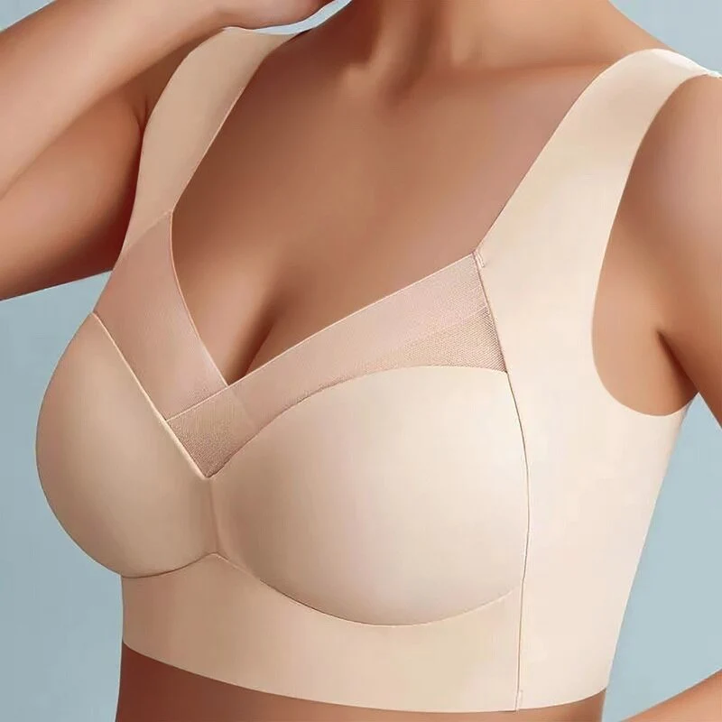 Flattering seamless push-up wireless bra for women, ultimate comfort & everyday smoothing.