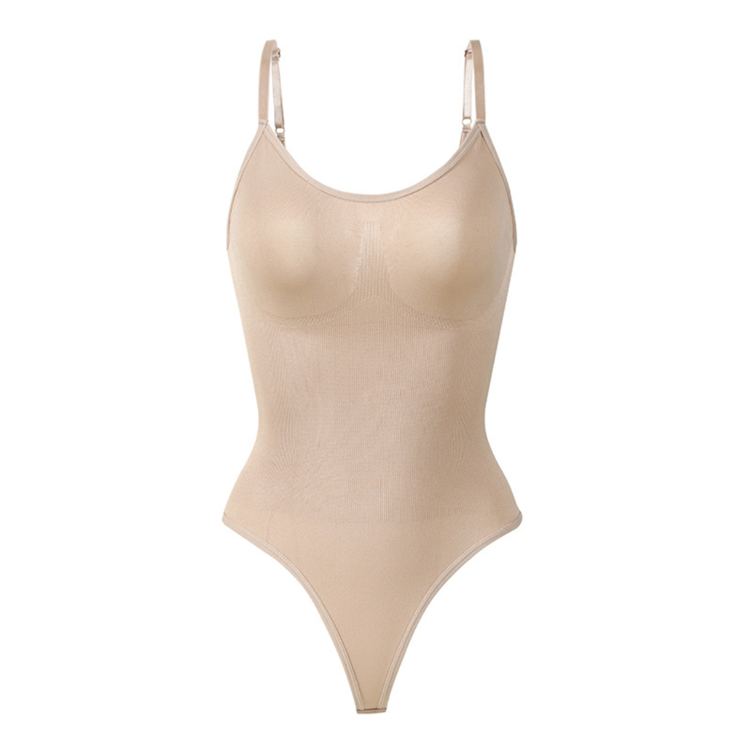 Aveline seamless corrective thong bodysuit, women's shapewear for a perfectly sculpted figure