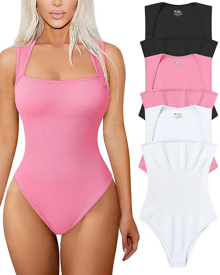 Form-fitting women's bodysuit Sophie with strong tummy control for smooth silhouette.