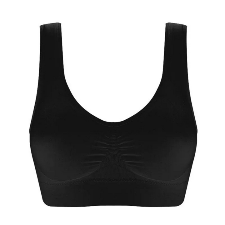 Supportive wireless comfort bra offering seamless all-day wear for women's intimates.