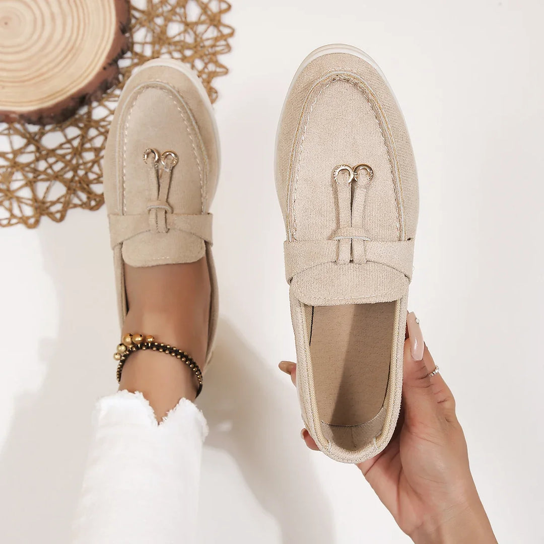 Women's Serena slip-on loafers, elegant & comfortable for everyday wear. Modern fashion footwear.