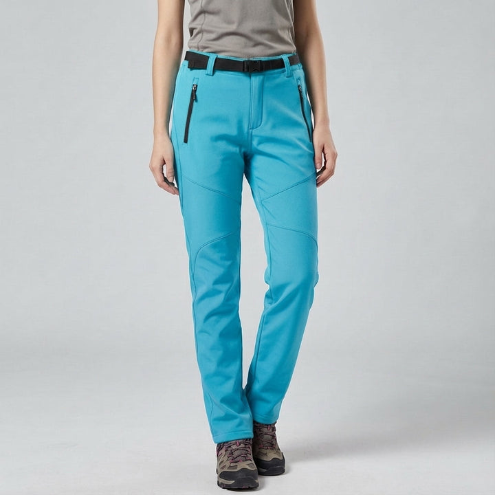 Women's trekking pants by Skylar, elastic softshell for freedom of movement in nature