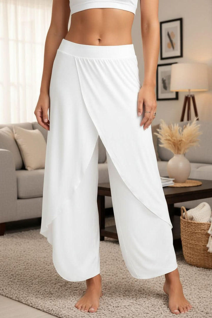 Women's sleek high waisted yoga pants for ultimate comfort during workouts & daily wear. Flexible full-length leggings.