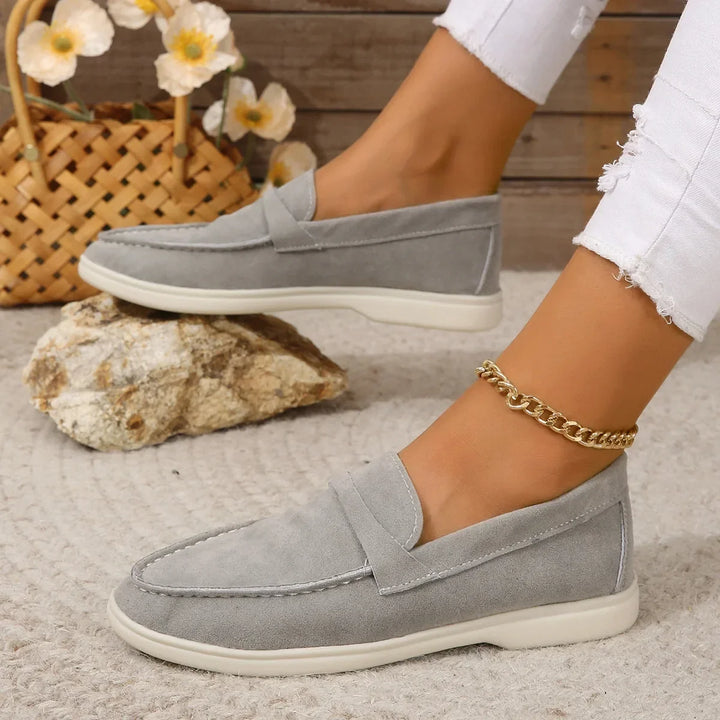 Women's slip-on loafers with cushioned insole for ultimate office & casual comfort.