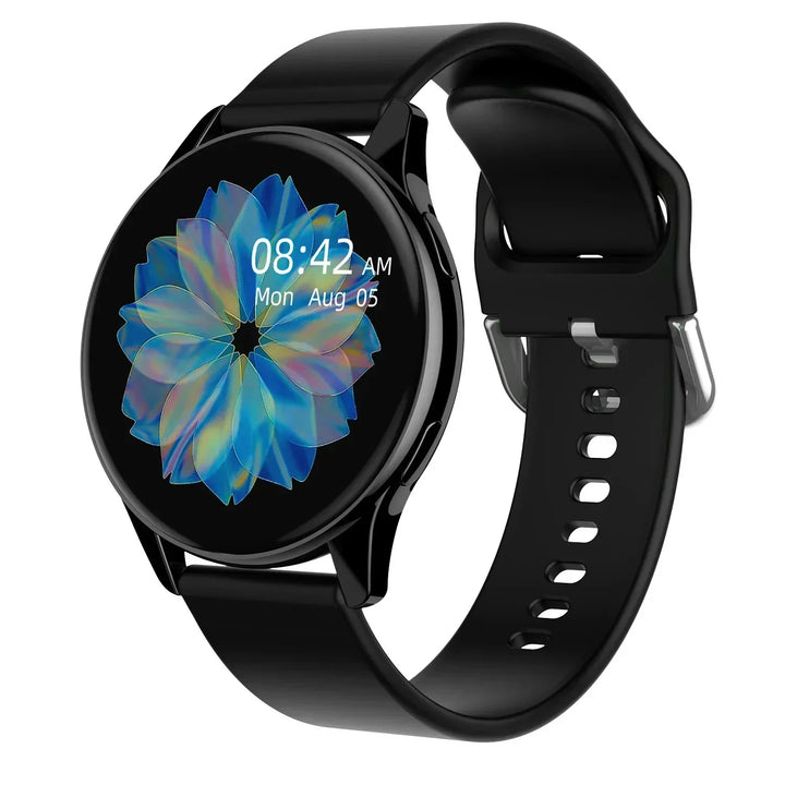 Close-up of Lumea Active women's digital smartwatch, featuring health tracker, fitness & activity monitoring.