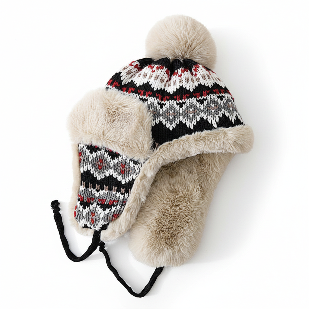 SnugHat warm winter beanie for women, featuring ear protection and a fashionable design, ideal for outdoor gear