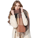 Brown Gray Checked