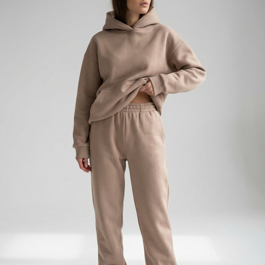 All-season women's loungewear tracksuit, soft fabric for ultimate casual comfort.