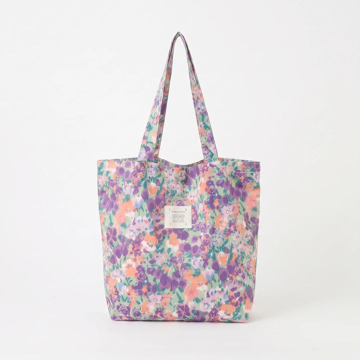 Soft printed shoulder bag for women, comfortable and stylish floral pattern tote.