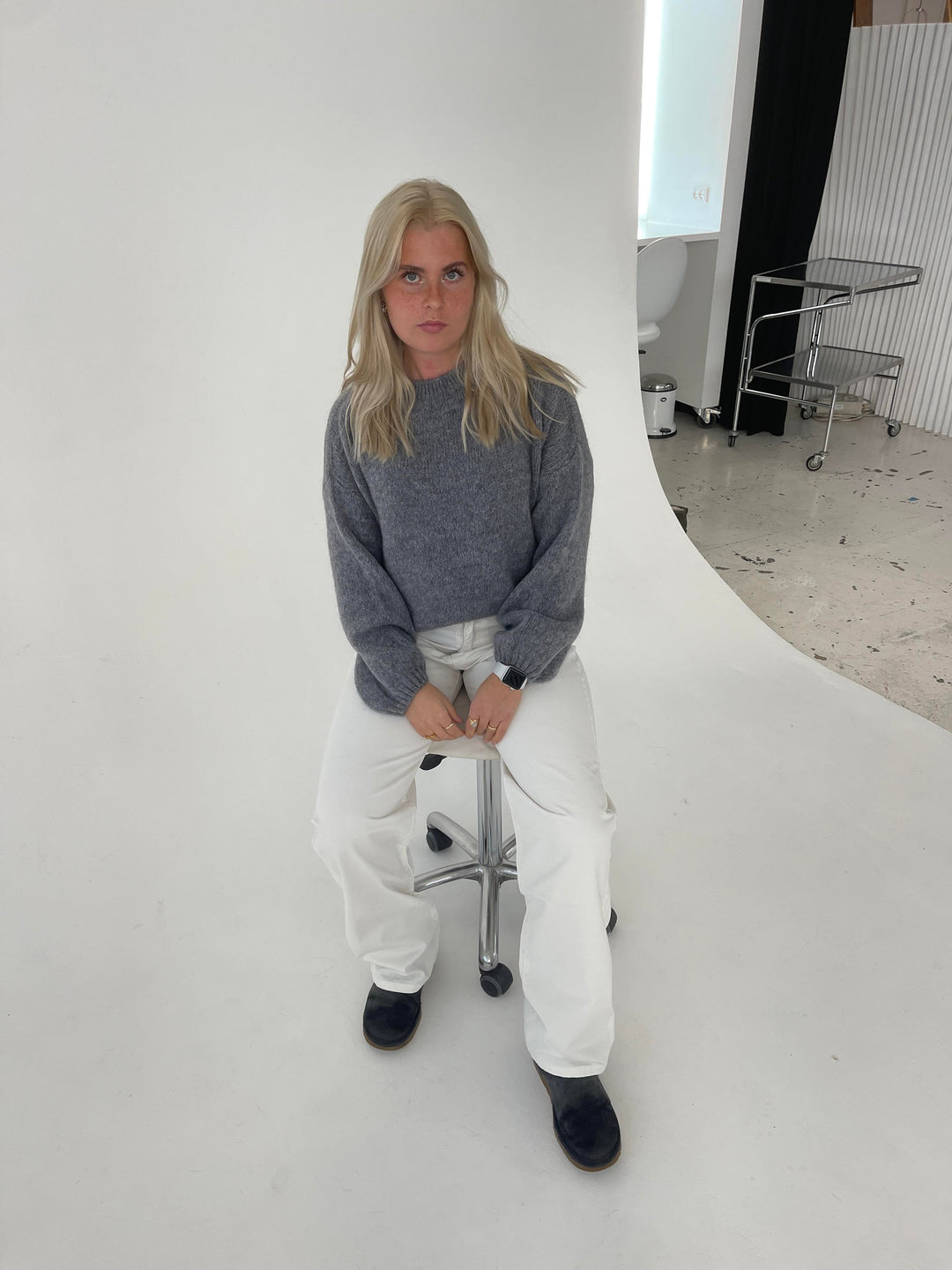 Soft women's everyday pullover, loose fit, great for casual comfort & style.