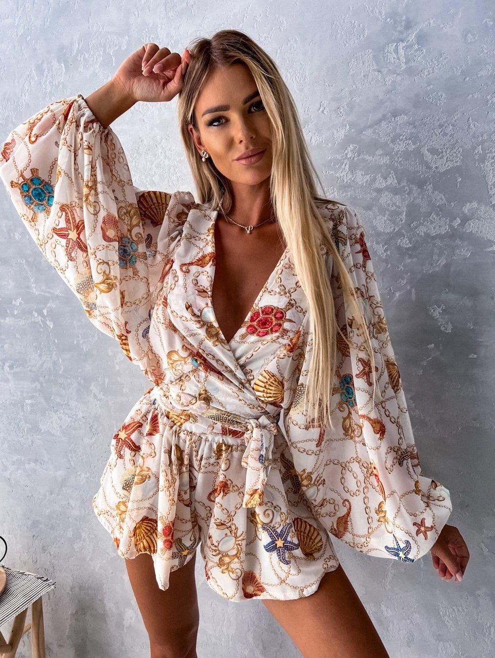 Women's Solara Effortless Summer Jumpsuit, combining style, comfort, and vacation vibes.