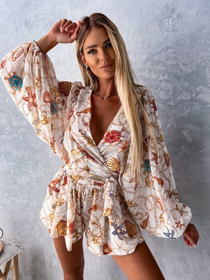 Women's Solara Effortless Summer Jumpsuit, combining style, comfort, and vacation vibes.