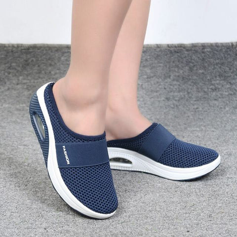 Comfortable women's Solara walking sandals. Orthopaedic design with shock-absorbing soles for summer foot pain relief.