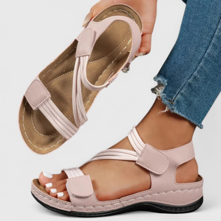 Women's sophisticated arch support sandals for all-day comfort & foot pain relief.