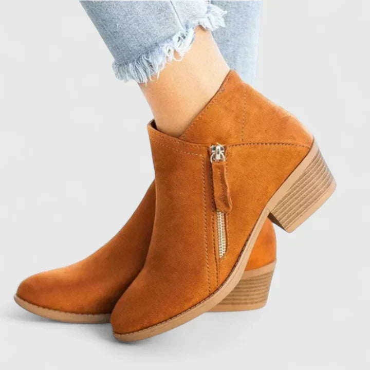 Stylish women's comfort boots, waterproof and perfect for casual walking.