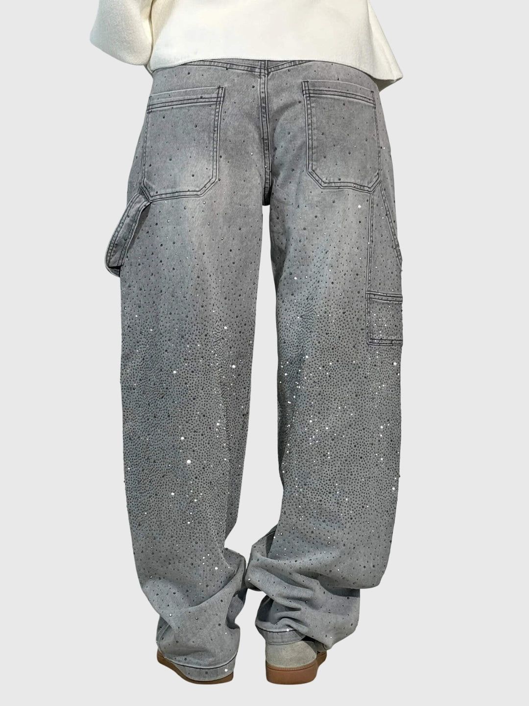 Women's glamorous diamond accent pants. Sparkling, elegant & comfortable for stylish women.