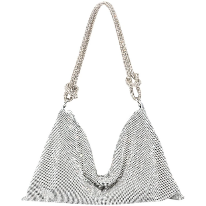 Women's sparkling rhinestone clutch bag. Perfect for evening events & parties.