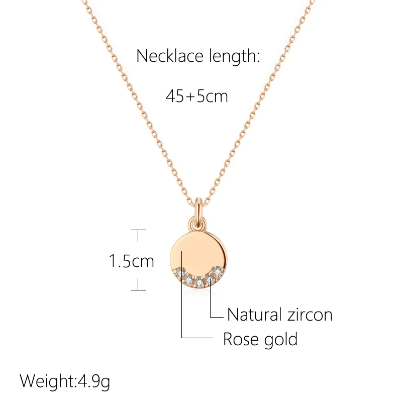 Luxurious sparkling zircon dangle necklace for women, elegant stainless steel charm jewelry, beautiful gift idea.