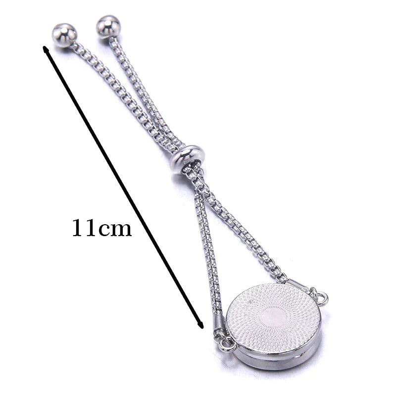 Women's essential oil diffuser bracelet, a chic stainless steel accessory for daily aromatherapy.